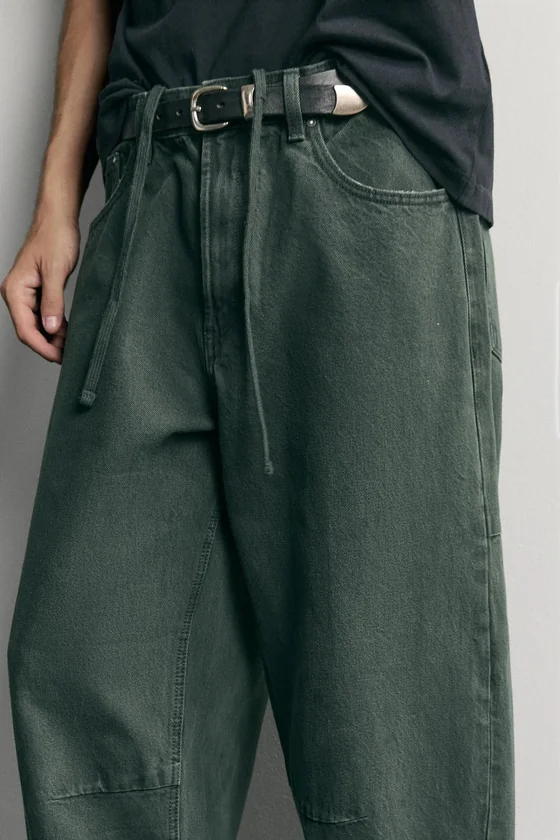 БРЮКИ BARREL FIT НА КУЛИСКЕ