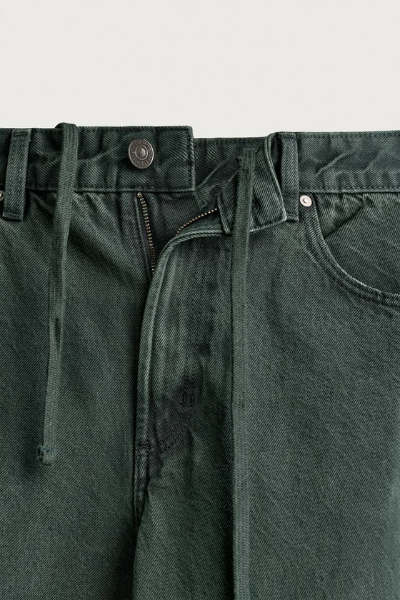БРЮКИ BARREL FIT НА КУЛИСКЕ