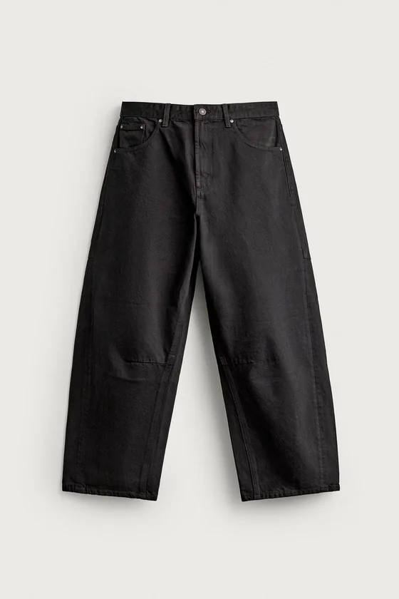 БРЮКИ BARREL FIT НА ШНУРКЕ