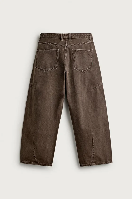БРЮКИ BARREL FIT НА ШНУРКЕ