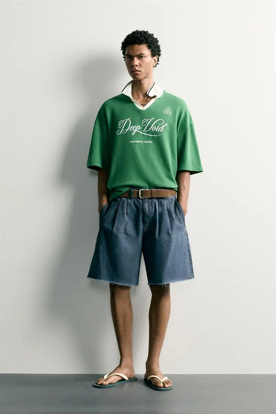 ПОЛО RELAXED FIT В РЕТРО-СТИЛЕ
