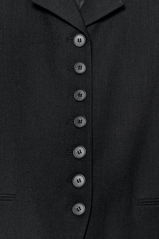 БЛЕЙЗЕР ПРЯМОГО КРОЯ С ПУГОВИЦАМИ — ZW COLLECTION