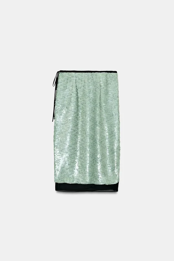 ЮБКА ИЗ ЖОРЖЕТА — ZW COLLECTION