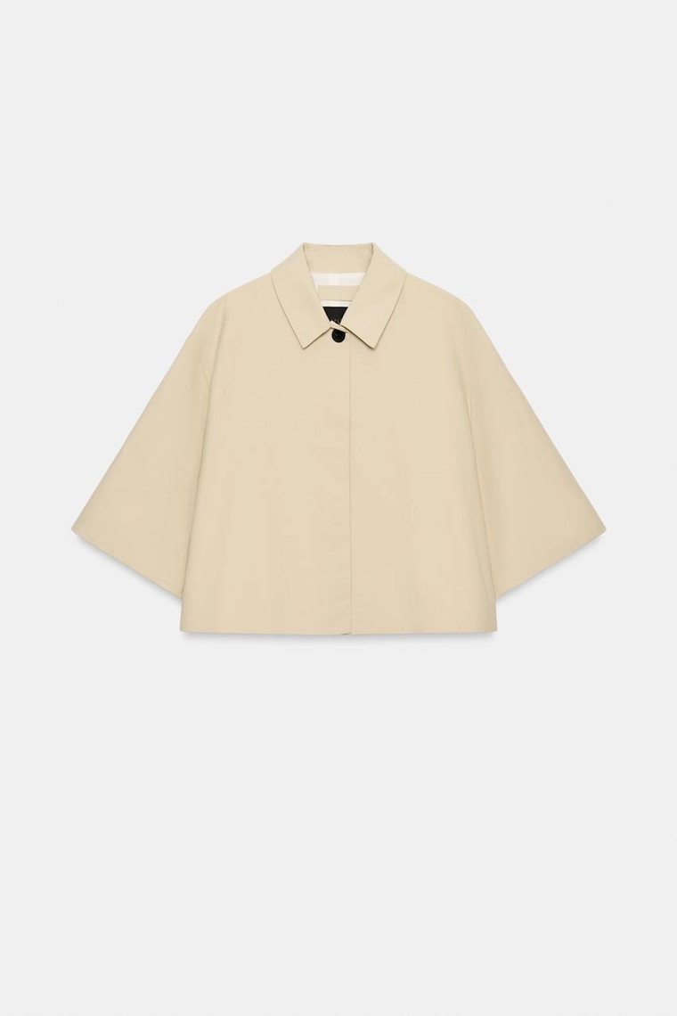 КОРОТКАЯ КУРТКА — коллекция Zara «ZW»
