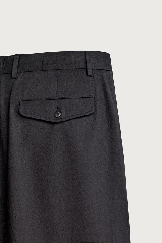 БРЮКИ RELAXED FIT СО СКЛАДКАМИ