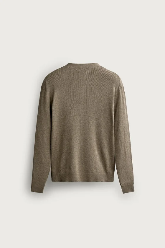 КАРДИГАН RELAXED FIT В РУБЧИК