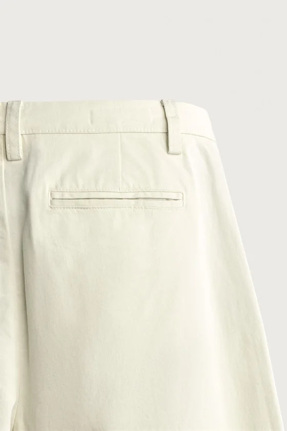 БРЮКИ ЧИНОС RELAXED FIT С ЭФФЕКТОМ ПОТЕРТОСТИ