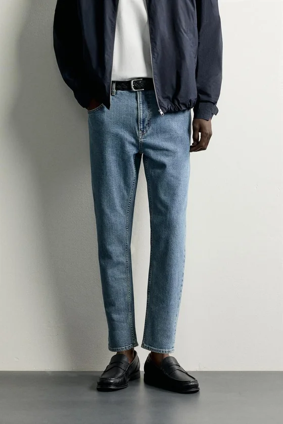 УКОРОЧЕННЫЕ ДЖИНСЫ SLIM