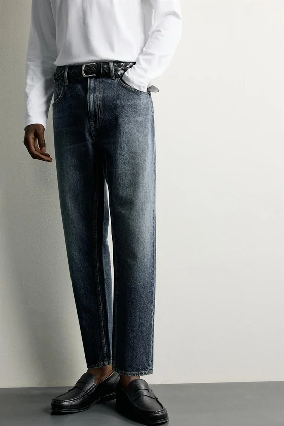 УКОРОЧЕННЫЕ ДЖИНСЫ SLIM FIT