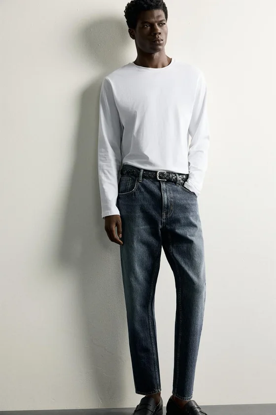 УКОРОЧЕННЫЕ ДЖИНСЫ SLIM FIT