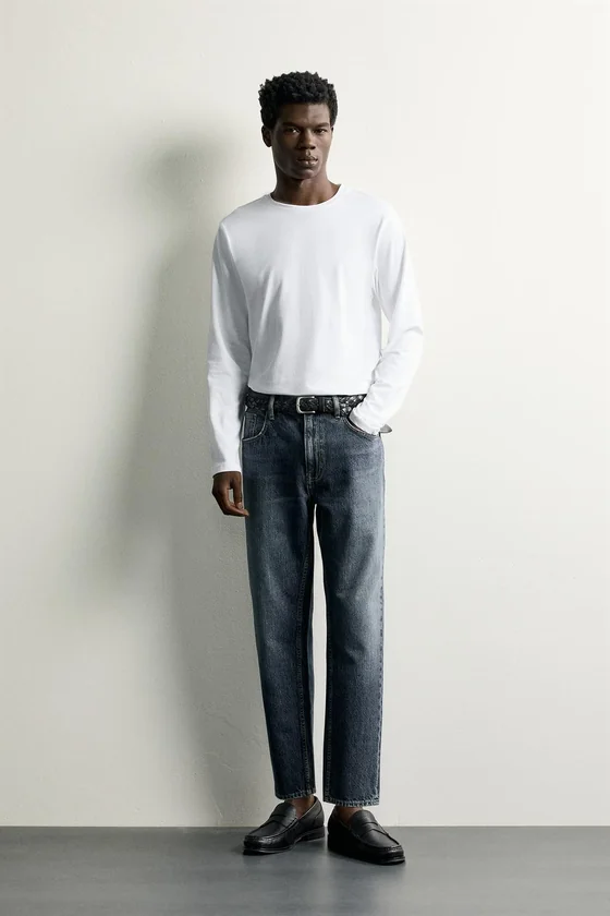 УКОРОЧЕННЫЕ ДЖИНСЫ SLIM FIT