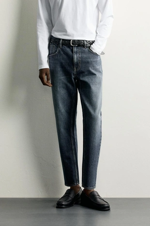 Укороченные джинсы Slim Fit