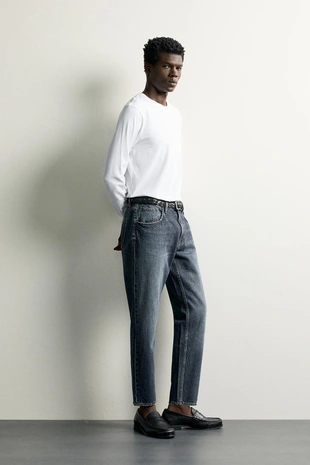 Укороченные джинсы Slim Fit