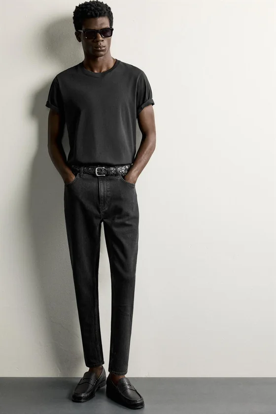 УКОРОЧЕННЫЕ ДЖИНСЫ SLIM FIT