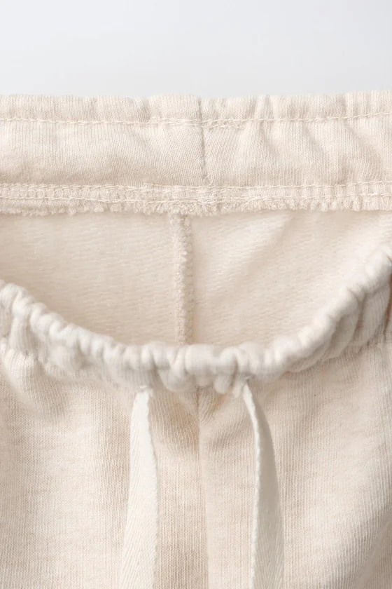 БРЮКИ WIDE LEG С ЛЕНТОЙ С СЕРДЦАМИ