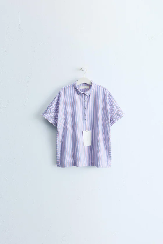 ZARA TIMELESS — ПЛАТЬЕ-РУБАШКА В ПОЛОСКУ