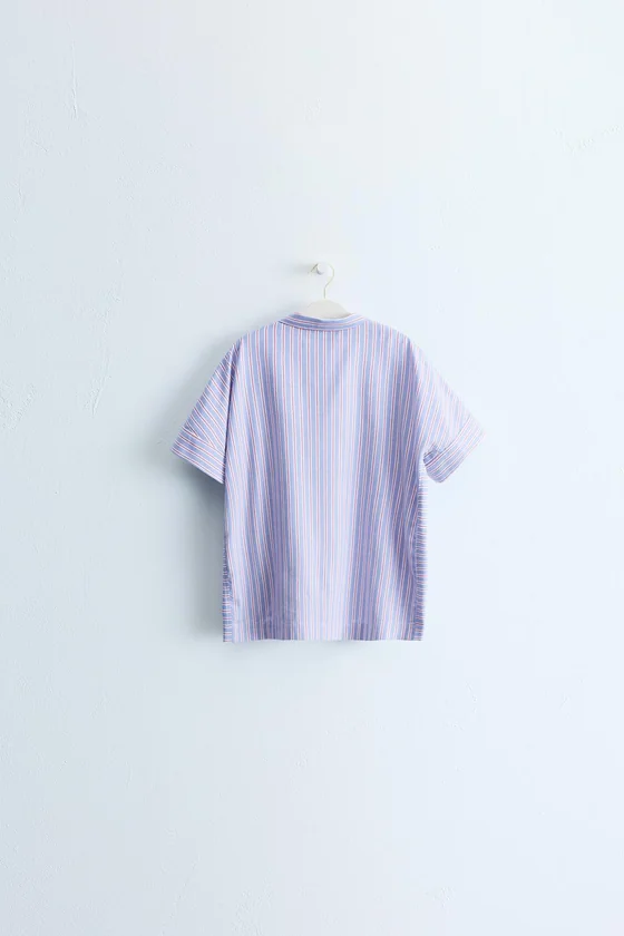 ZARA TIMELESS — ПЛАТЬЕ-РУБАШКА В ПОЛОСКУ