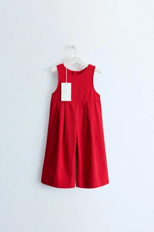 Zara Timeless — длинный комбинезон из саржи- Заказать в России