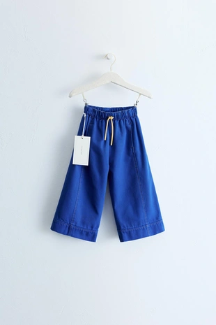 Zara Timeless — брюки Wide Leg из канваса с контрастной строчкой- Заказать в России