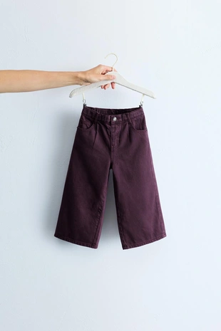 Zara Timeless — брюки Wide Leg из саржи- Заказать в России