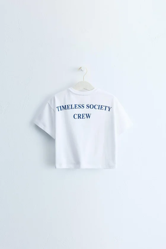 ZARA TIMELESS — ФУТБОЛКА С ПРИНТОМ