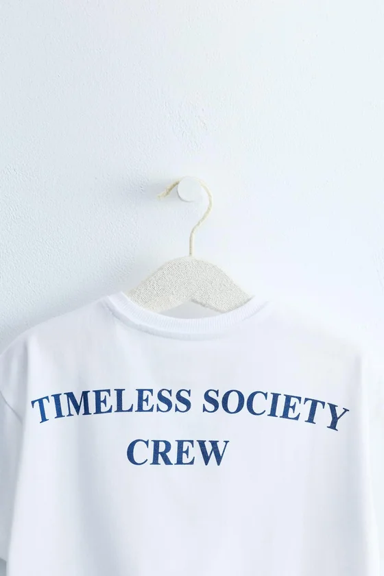 ZARA TIMELESS — ФУТБОЛКА С ПРИНТОМ