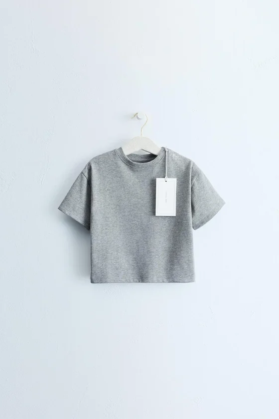 ZARA TIMELESS - ФУТБОЛКА С ПРИНТОМ-НАДПИСЬЮ