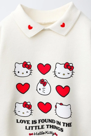 Толстовка-поло Hello Kitty © Sanrio- Заказать в России