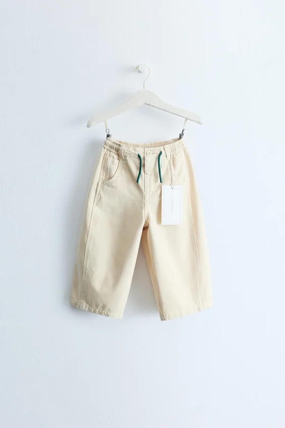 ZARA TIMELESS: БРЮКИ BALLOON С КОНТРАСТНЫМИ ШНУРКАМИ