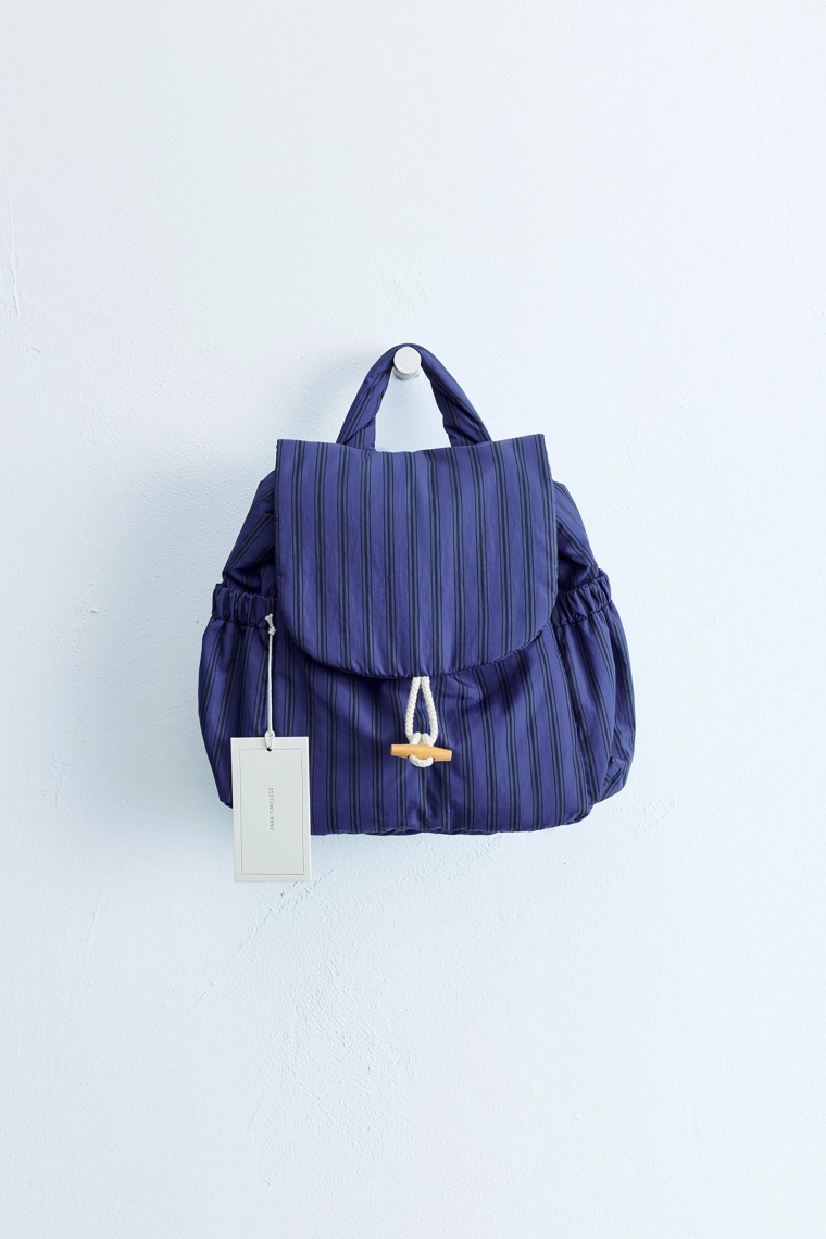 Рюкзак zara timeless в полоску