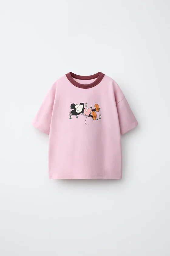 ФУТБОЛКА С ПРИНТОМ MICKEY MOUSE © DISNEY
