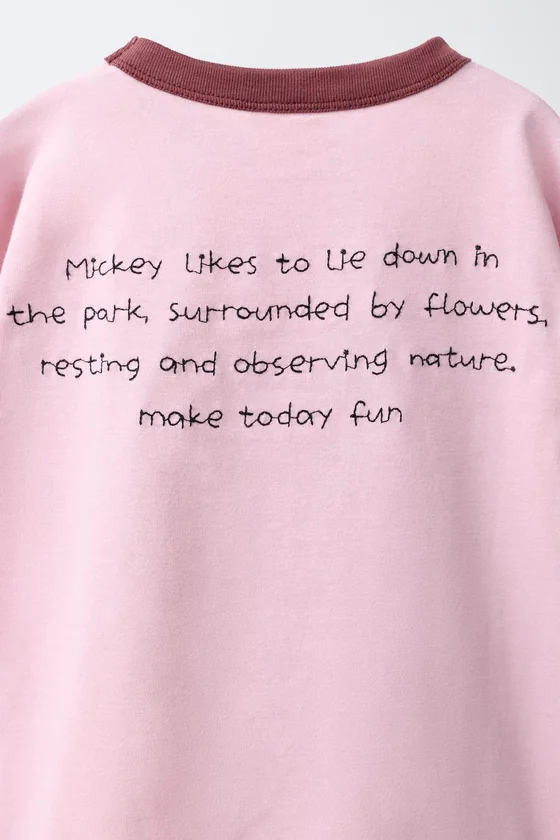 ФУТБОЛКА С ПРИНТОМ MICKEY MOUSE © DISNEY