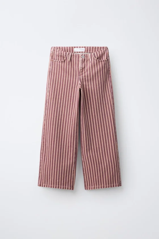 ДЖИНСЫ WIDE LEG СО ШЛЕВКАМИ