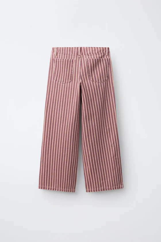 ДЖИНСЫ WIDE LEG СО ШЛЕВКАМИ