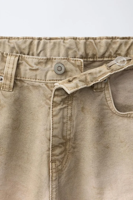 ХОЛЩОВЫЕ БРЮКИ WIDE LEG