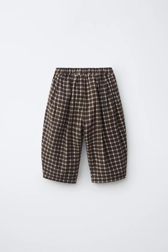 БРЮКИ BAGGY В КЛЕТКУ