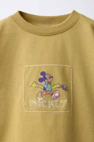 Футболка с вышивкой «микки маус» ©Disney- Заказать в России