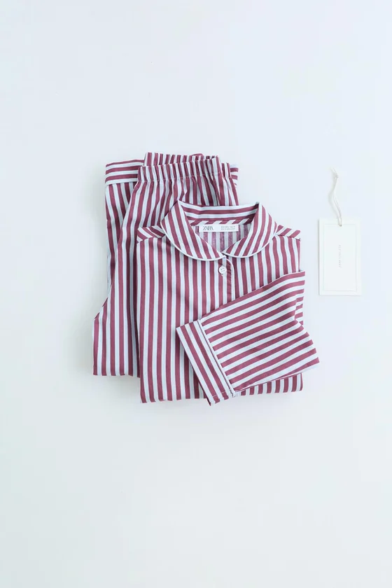 Zara «Timeless» - ПИЖАМА В ПОЛОСКУ
