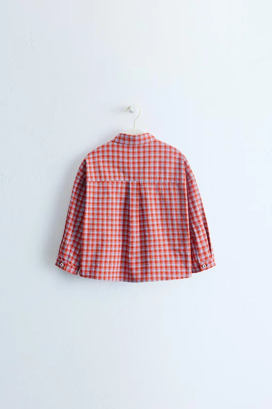 Zara «Timeless» - РУБАШКА В КЛЕТКУ