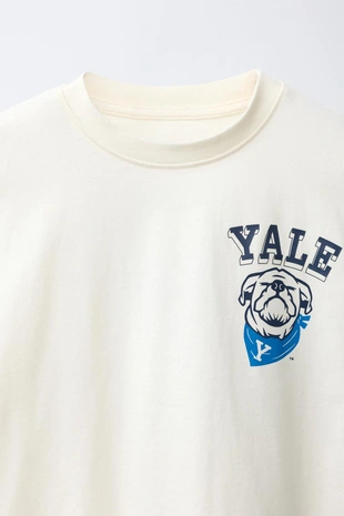 Футболка с принтом Yale™- Заказать в России