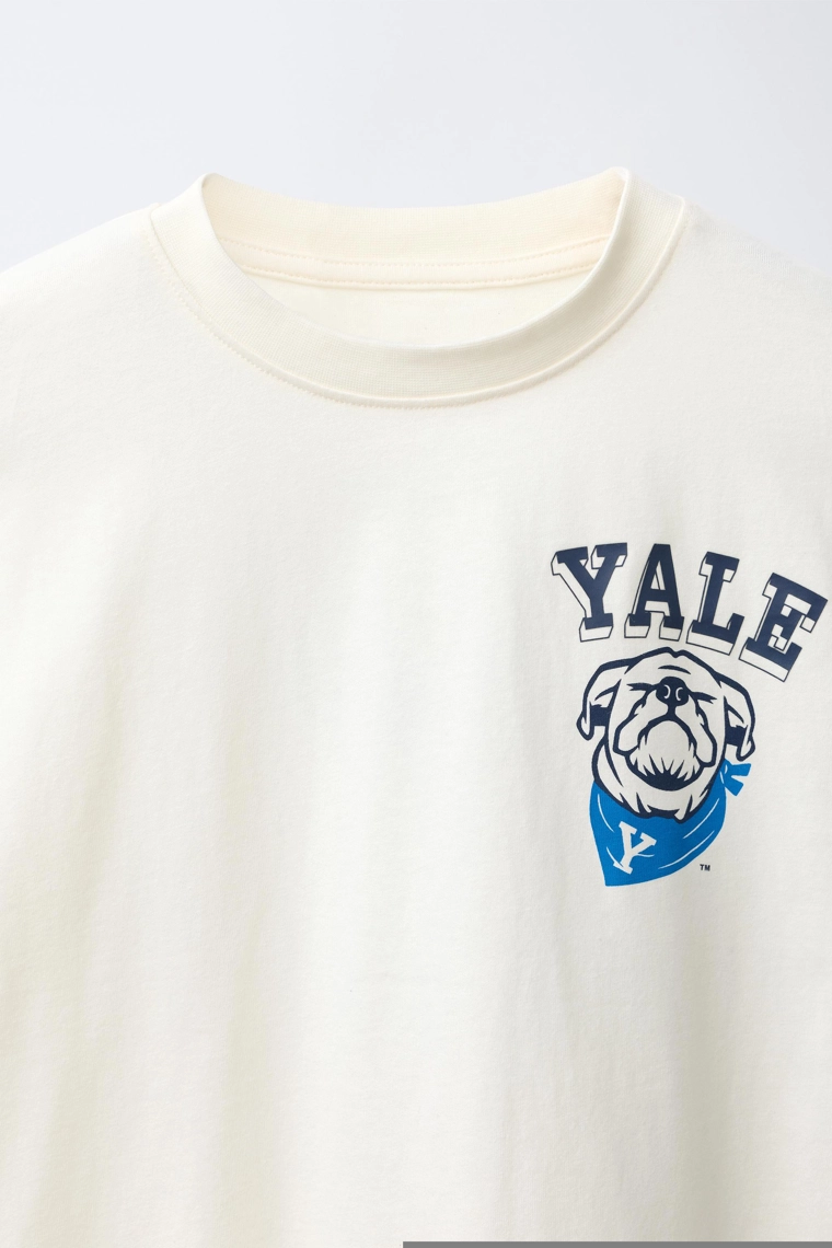 Футболка с принтом yale university™