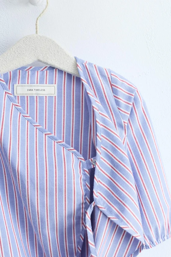 ZARA TIMELESS — ДЛИННЫЙ КОМБИНЕЗОН В ПОЛОСКУ