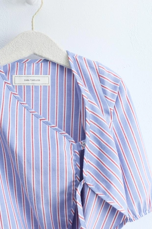 Zara Timeless — длинный комбинезон в полоску- Заказать в России