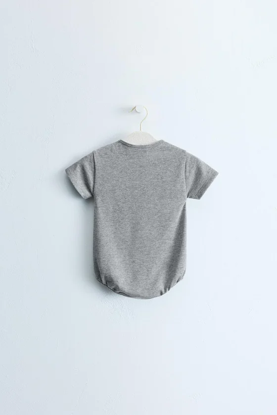 Боди zara timeless с принтом слогана