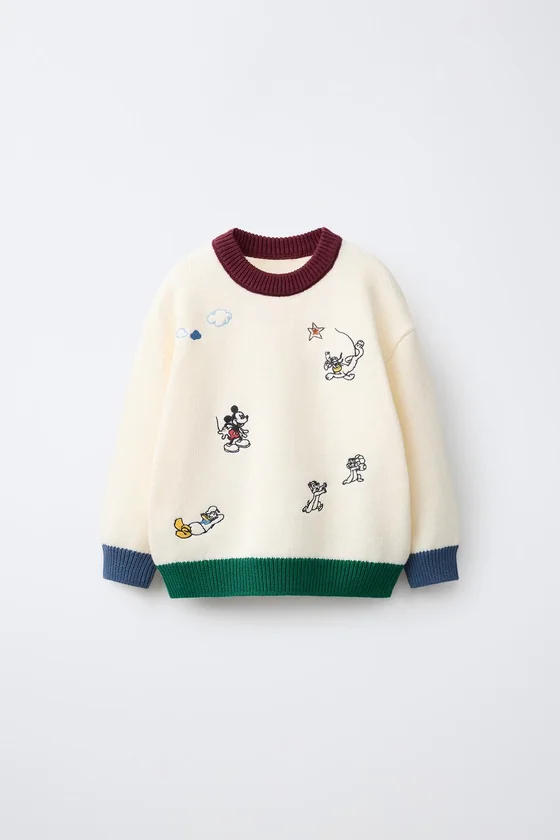 ТРИКОТАЖНОЕ ПОЛО С ВЫШИВКОЙ MICKEY MOUSE © DISNEY