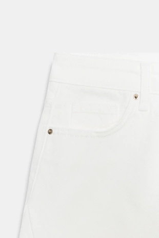 White | 4083/235/250 - Zara Джинсы Z1975 BARREL с высокой посадкой