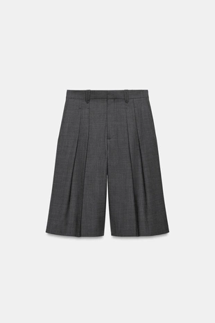 Длинные шерстяные шорты — Zw Collection- Заказать в России