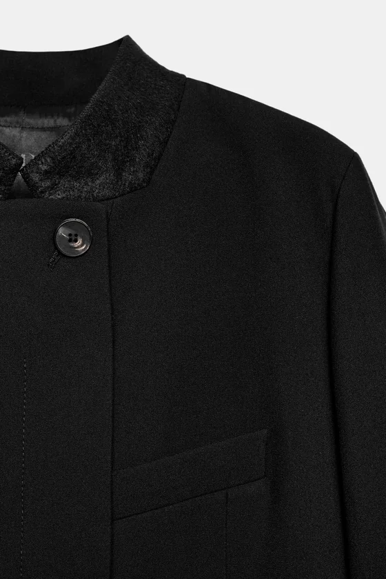 УКОРОЧЕННЫЙ БЛЕЙЗЕР — ZW COLLECTION