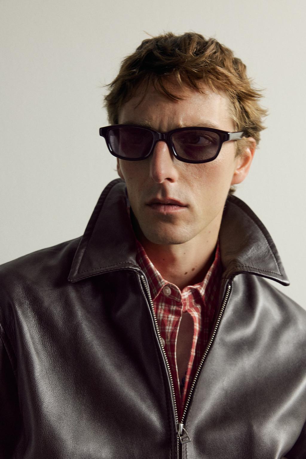 КОЖАНАЯ КУРТКА AARON LEVINE X ZARA