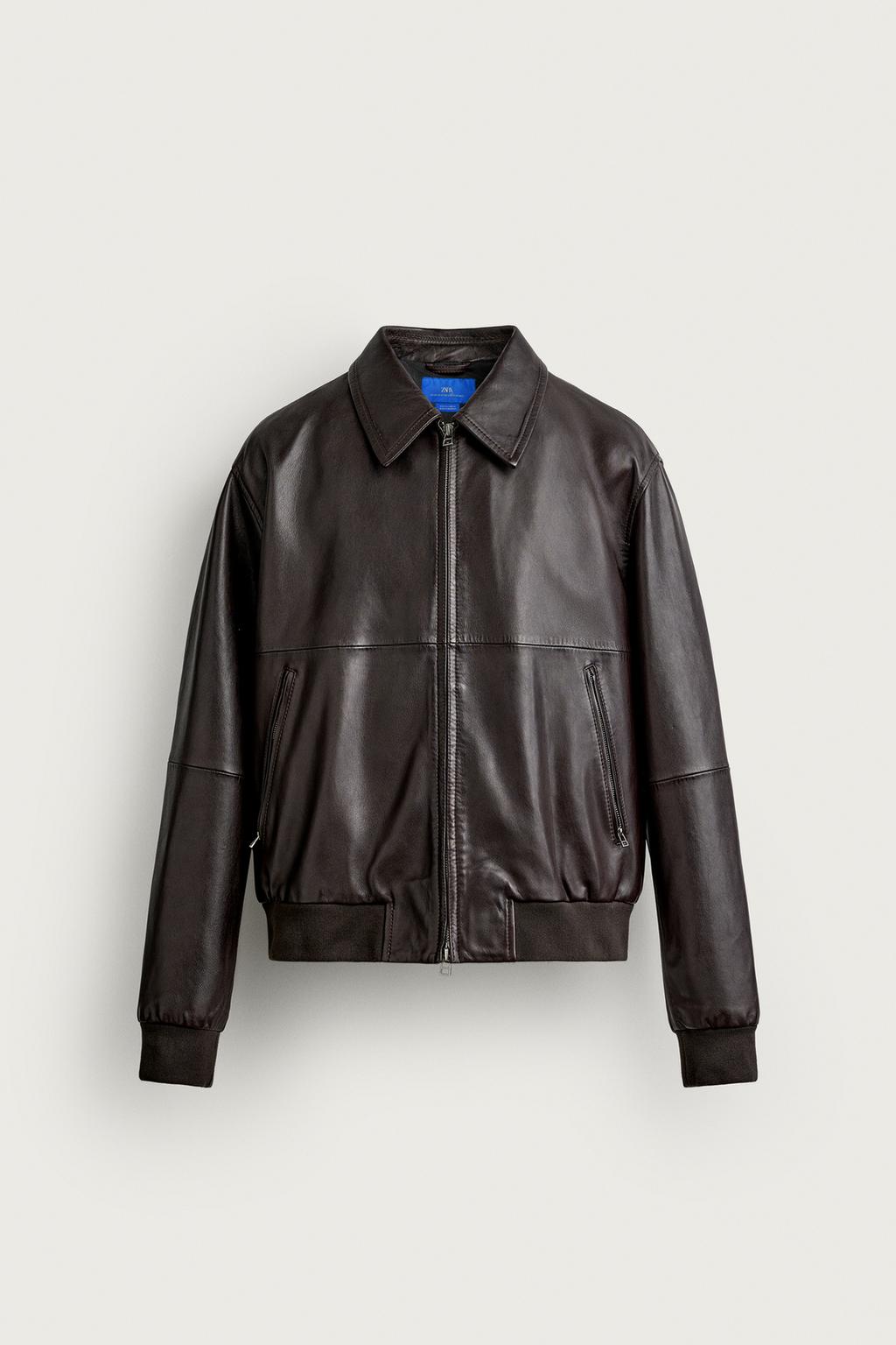 КОЖАНАЯ КУРТКА AARON LEVINE X ZARA